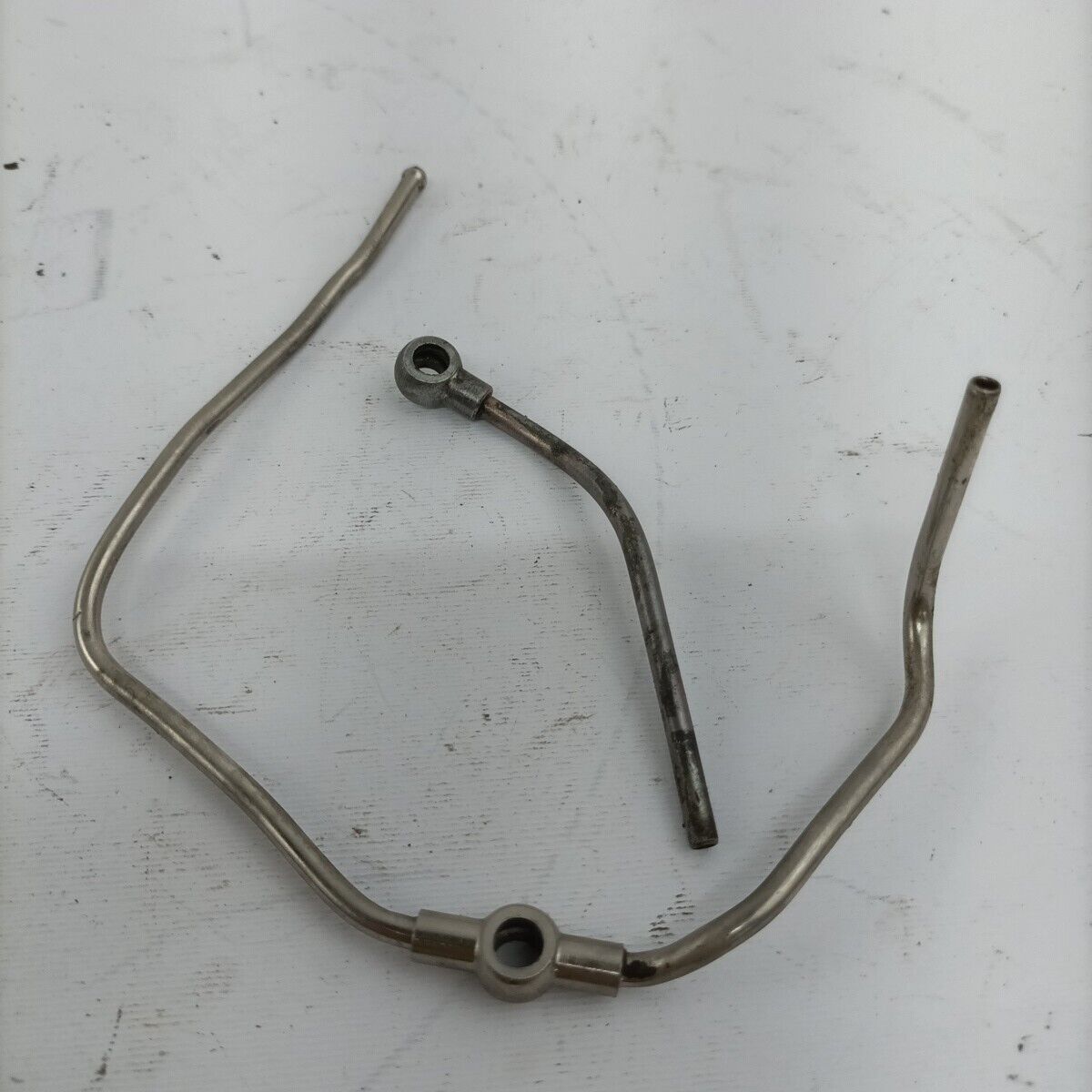 ricambio KIT TUBAZIONE TUBO POMPA OLIO tubi Per motosega ALPINA PROF 70 usati