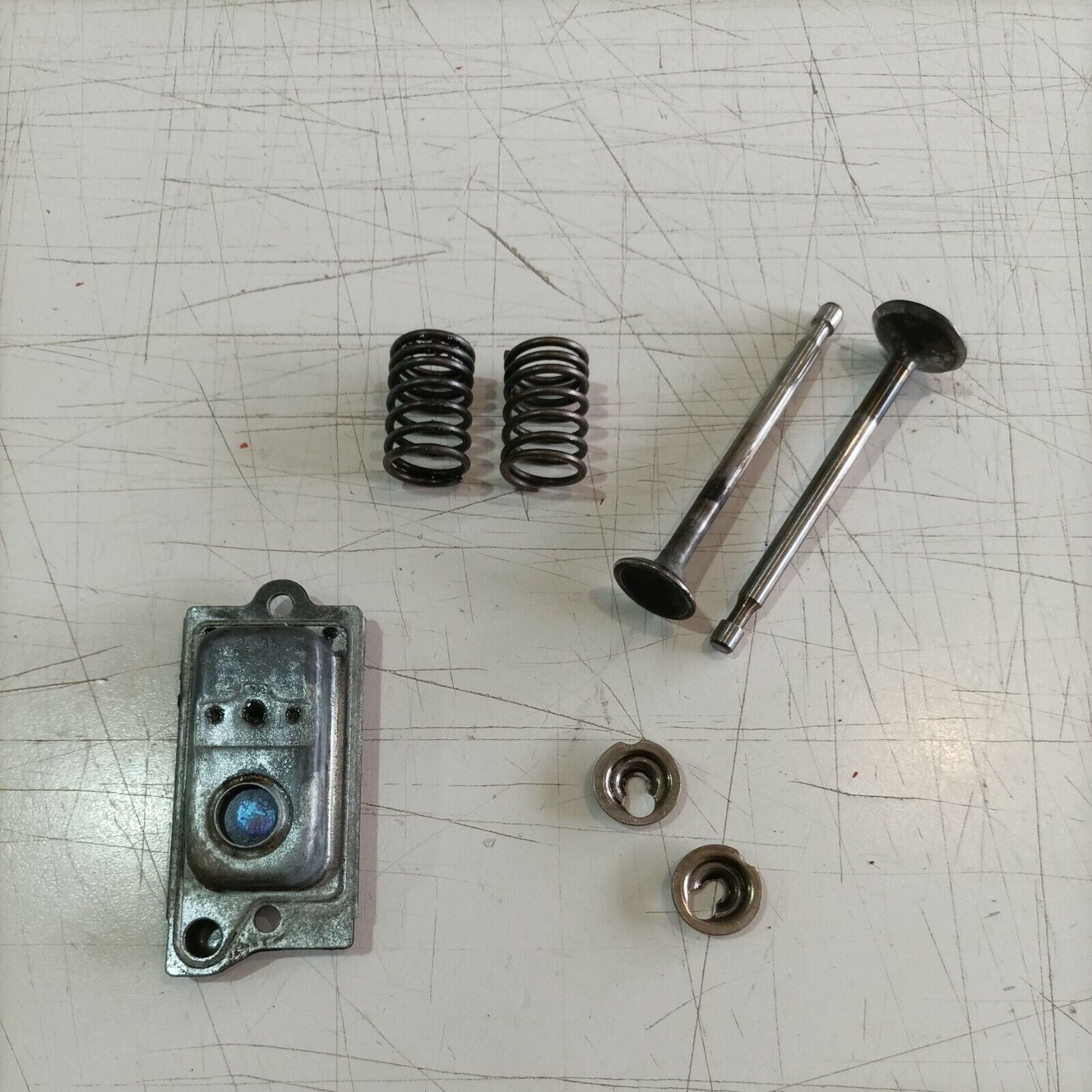 VALVOLA ASPIRAZIONE E VALVOLA SCARICO BRIGGS & STRATTON RASAERBA TOSAERBA XC 35