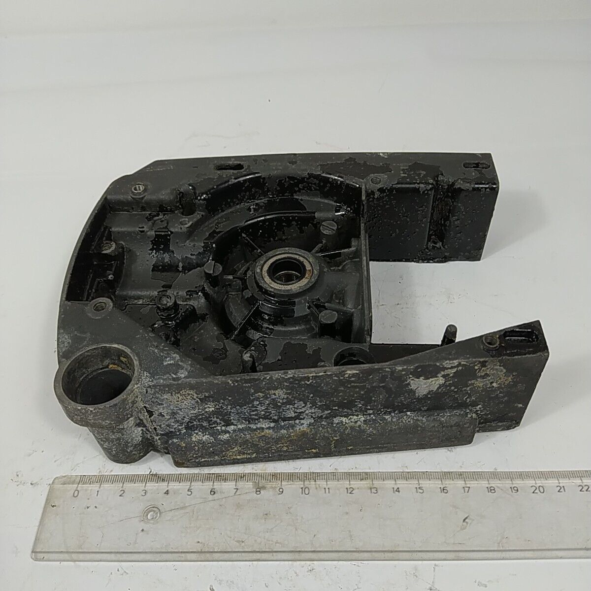 CARTER MOTORE lato sinistro VOLANO SX PER MOTOSEGA OPEM SUPER 157 ricambi usati