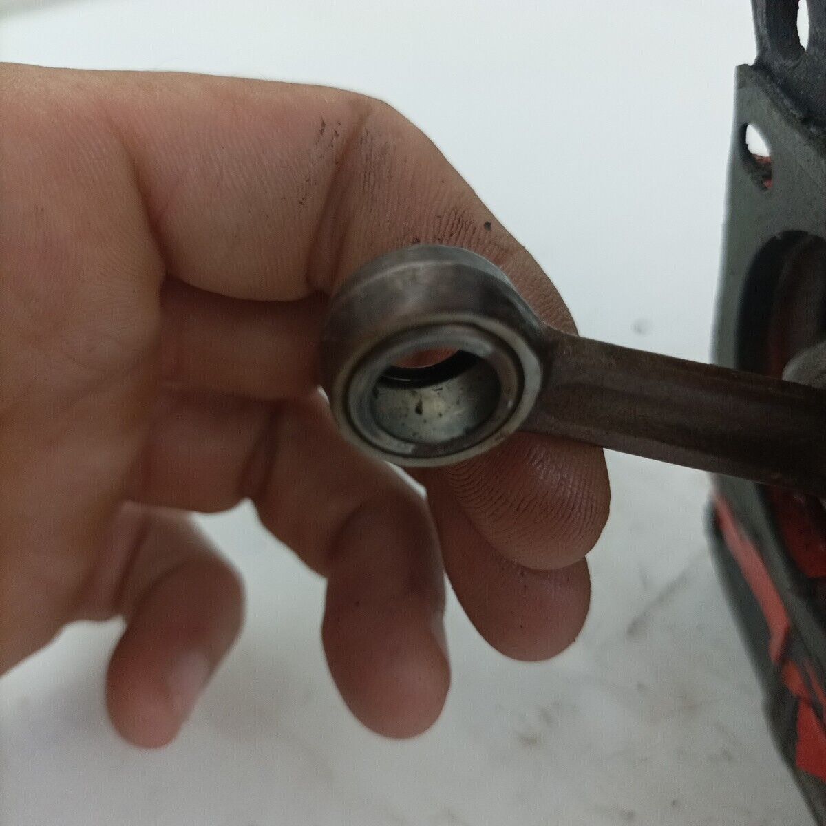 Carter basamento ALBERO MOTORE PER MOTOSEGA ALPINA CASTOR 40 ricambi usati