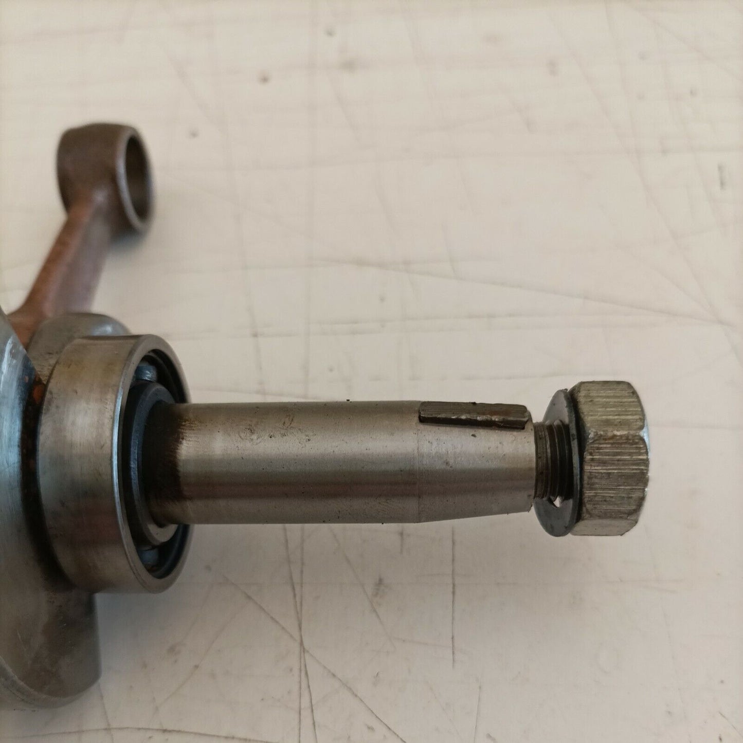 MOTOSEGA OLEO MAC 350 NORMALE ALBERO MOTORE originale COMPLETO ricambi usati