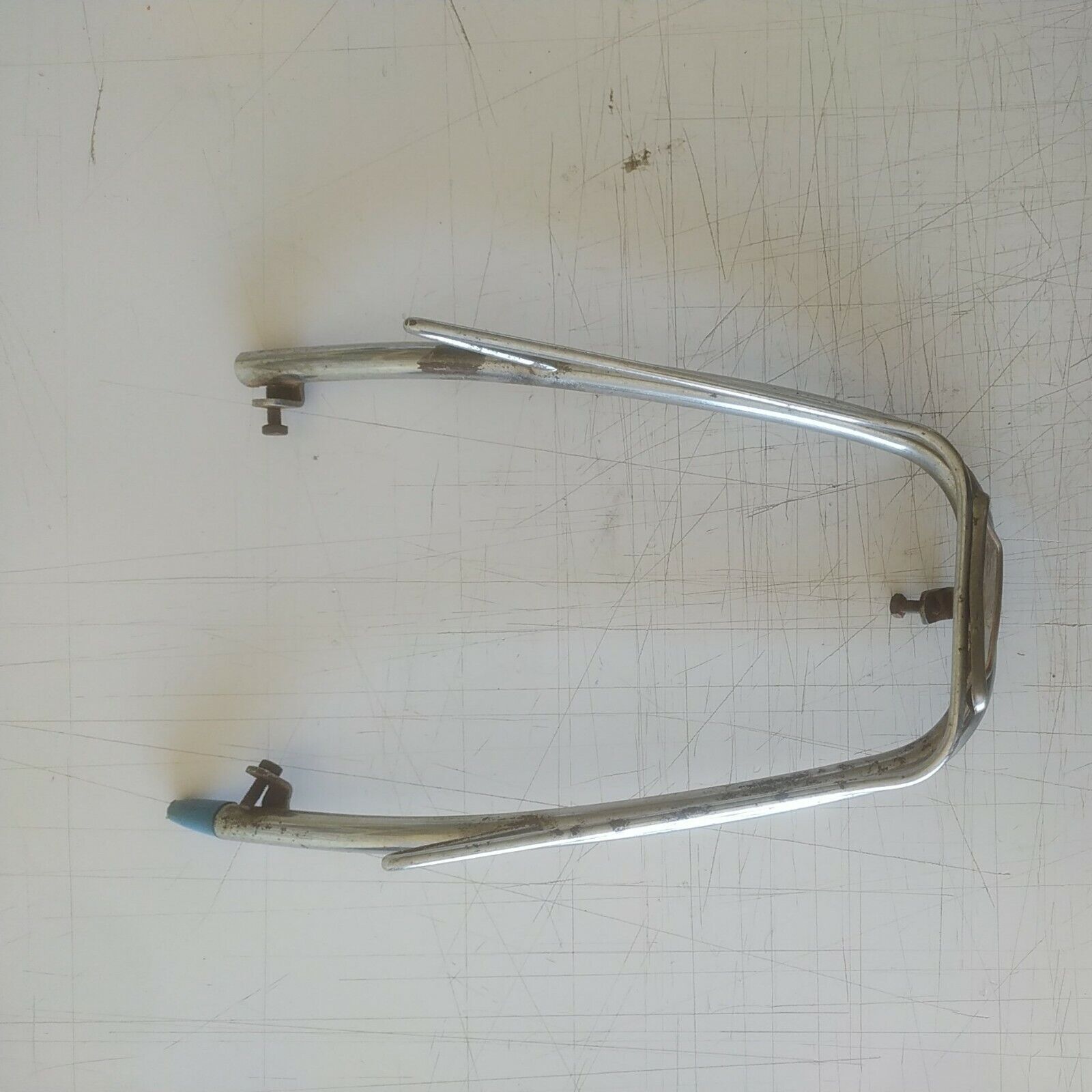 PARAURTI CROMATO PARAFANGO anteriore VESPA 50 90 125 ricambi usati