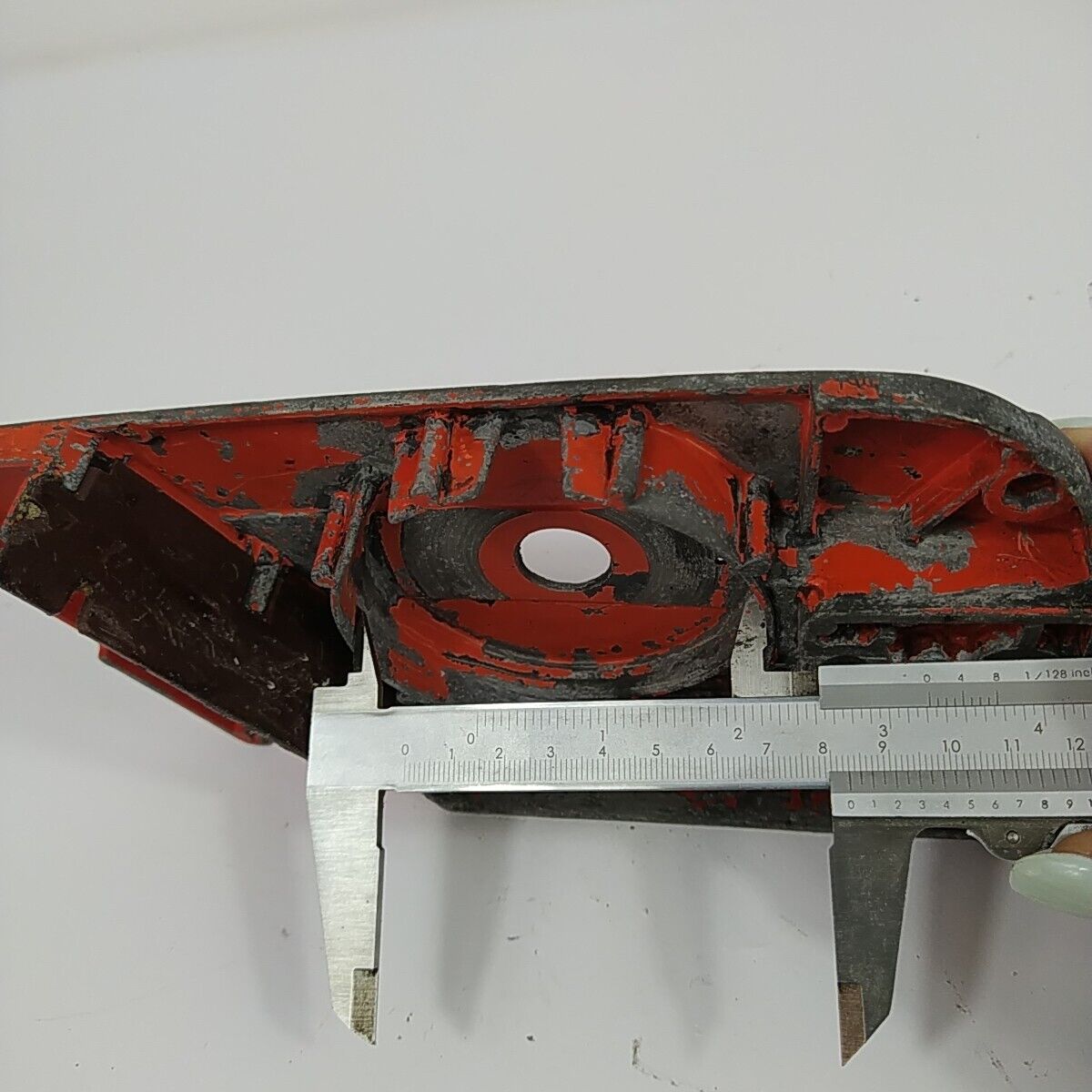 Ricambio usato COPERCHIO CATENA COPRI FRIZIONE per motosega DOLMAR 116 si