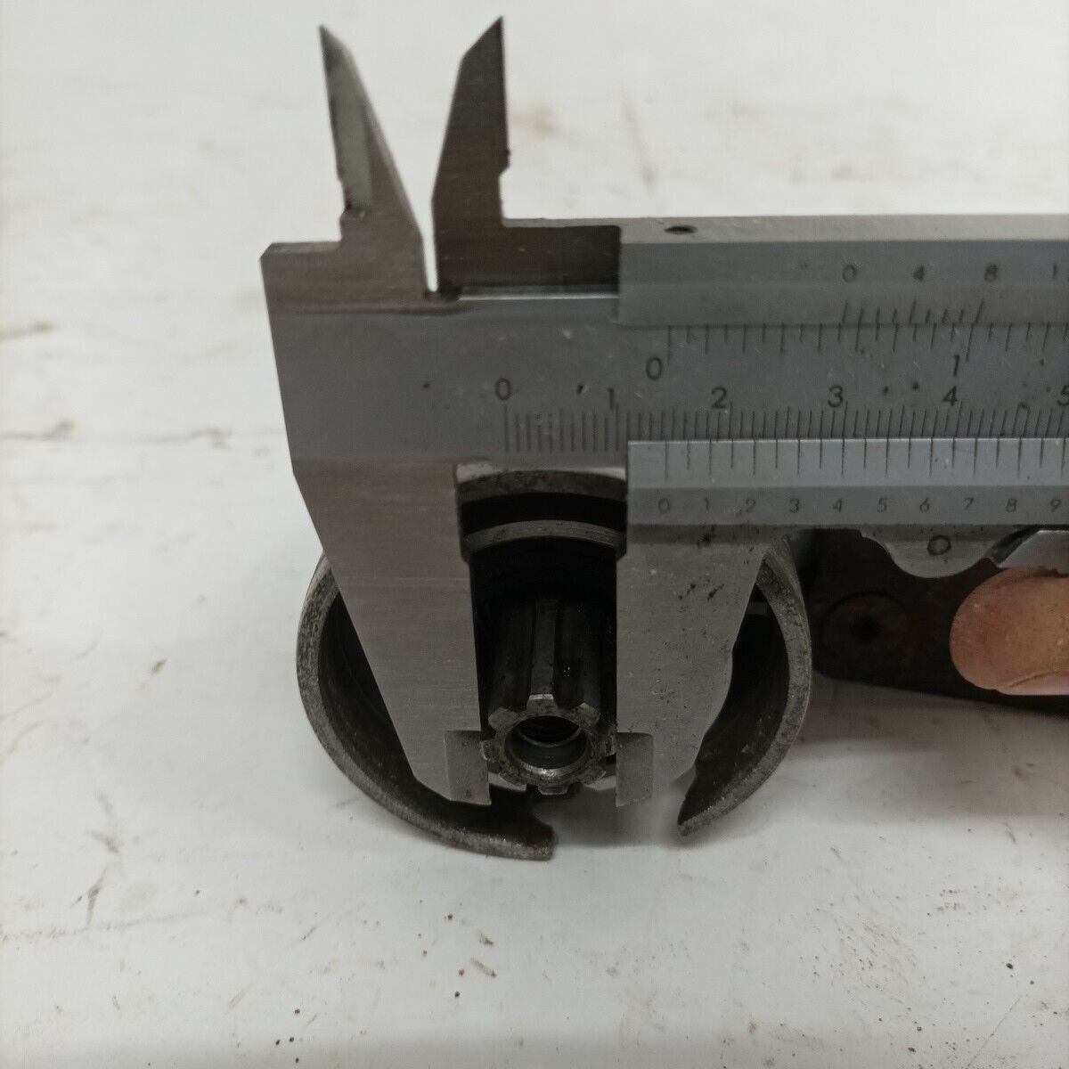 Ricambio TESTINA COPPIA CONICA 7 DENTI usato decespugliatore EMAK OLEO MAC 750