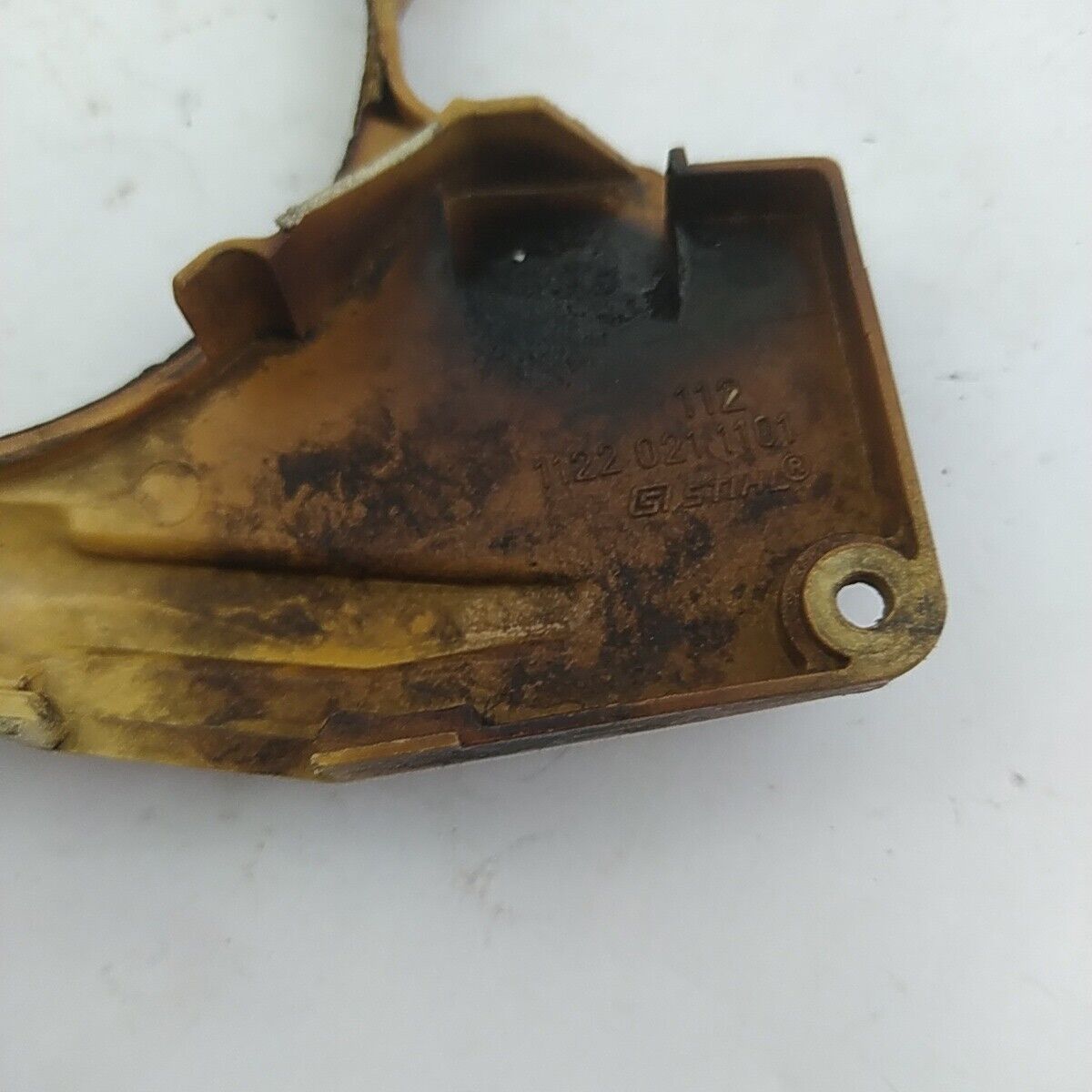 ricambio COPERCHIO copri FRENO CATENA Frizione usato per motosega STIHL 038 AVS