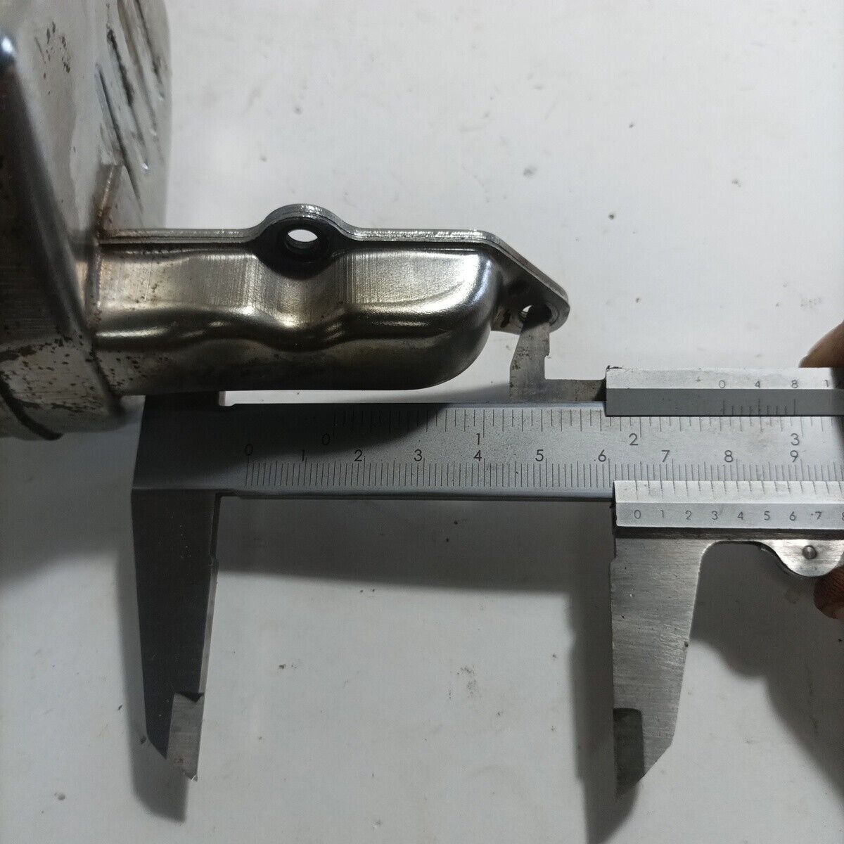 ricambio MARMITTA SILENZIATORE DI SCARICO usato per motosega ALPINA Castor 45