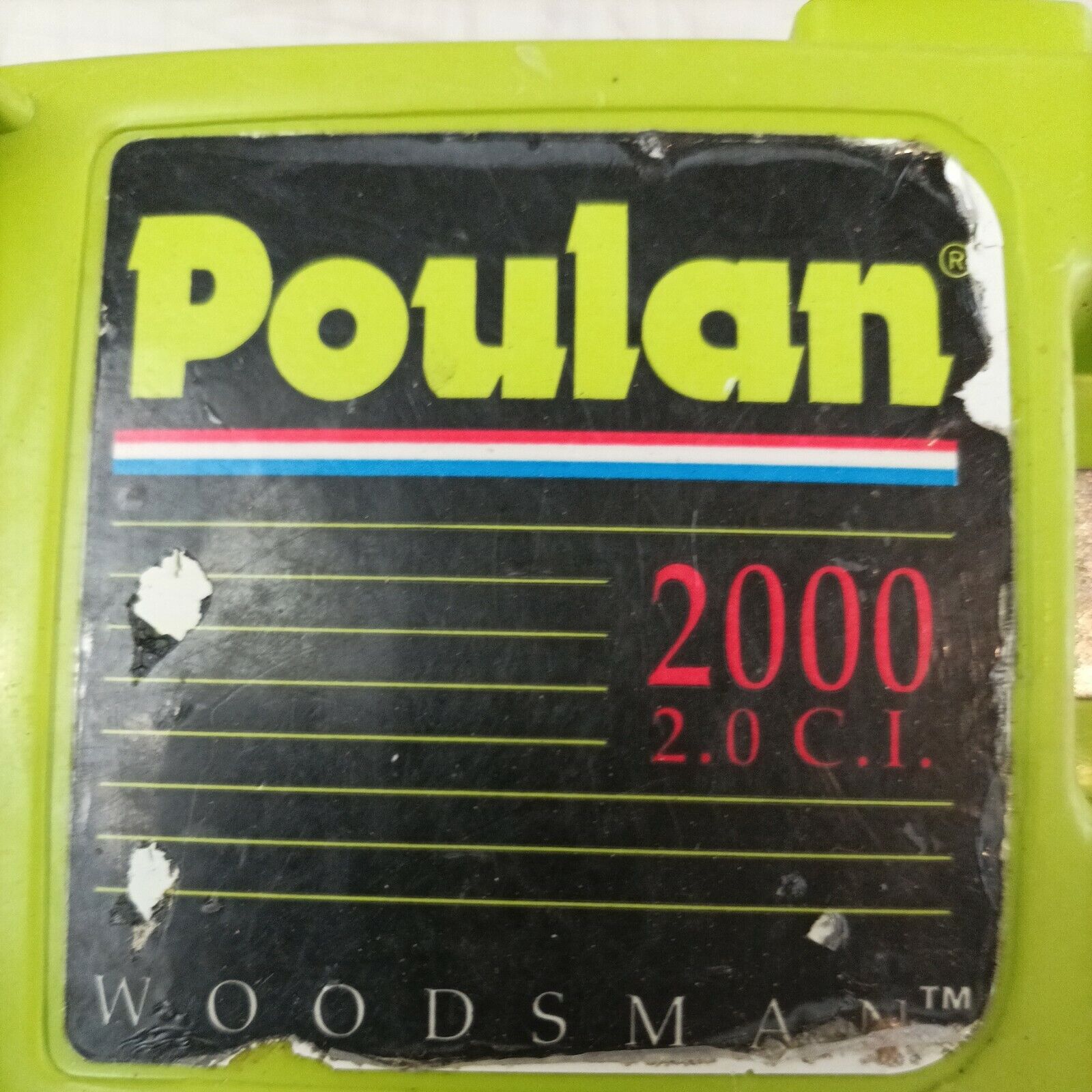 FRIZIONE E CAMPANA originale PER MOTOSEGA POULAN 2000 2.0 C.I ricambi usati