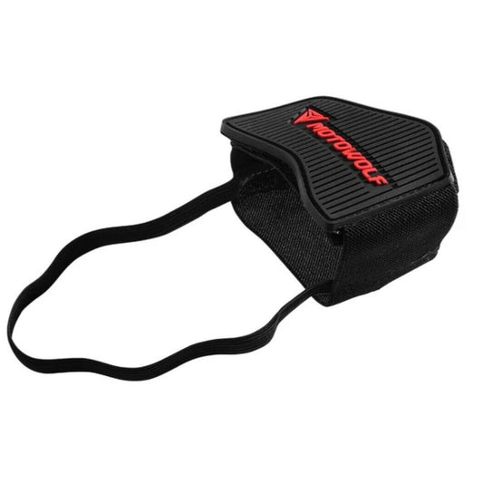 PROTEZIONE SCARPE COVER COPRI SCARPE SHOE MOTOWOLF COLORE NERO E ROSSO