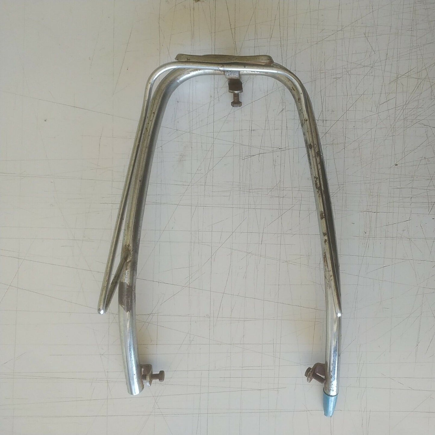 PARAURTI CROMATO PARAFANGO anteriore VESPA 50 90 125 ricambi usati