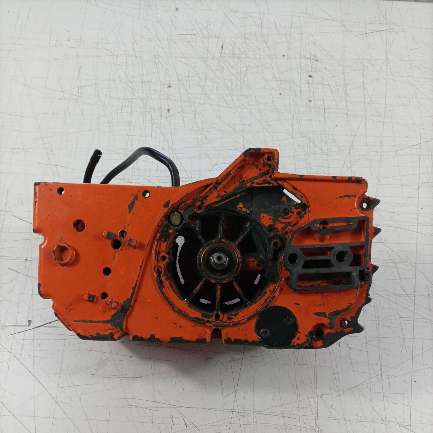 MOTOSEGA OLEOMAC OM 251 KIT CARTER serbatoio BASAMENTO E ALBERO MOTORE usato