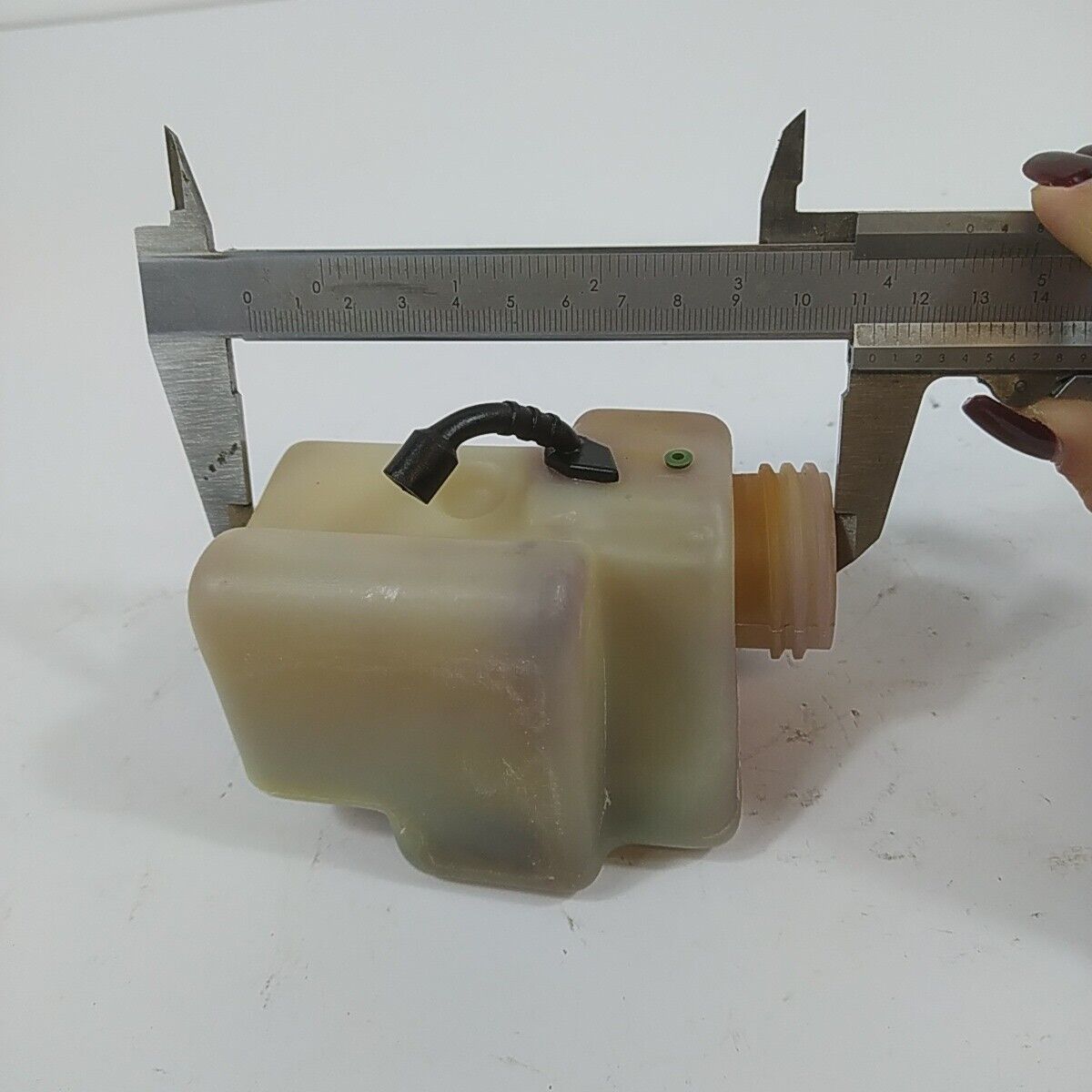 SERBATOIO carburante COMPLETO DI TUBO PER MOTOSEGA STIHL 018 017 ricambi usati