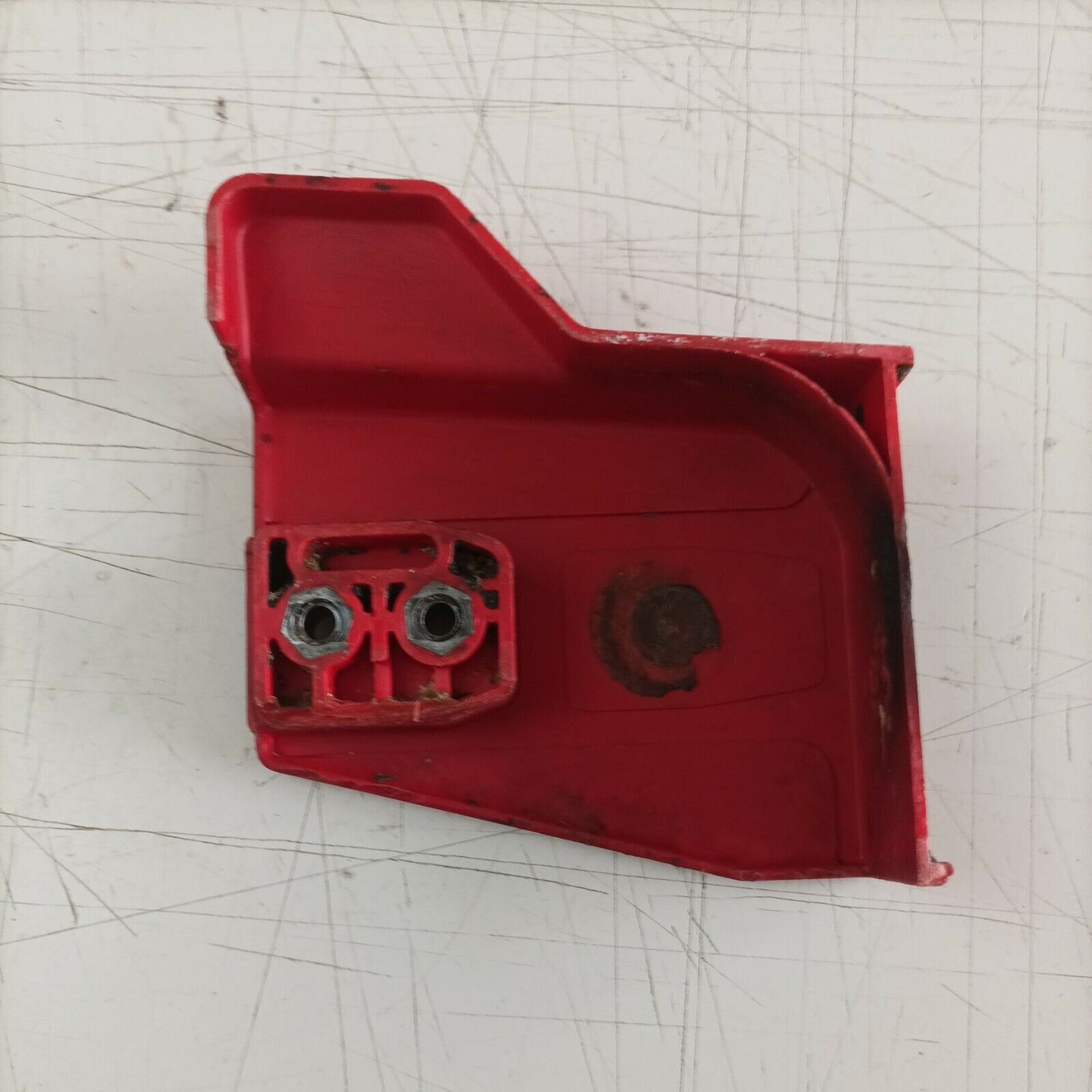 coperchio copri FRIZIONE CATENA PER MOTOSEGA EFCO 134 ricambi usati