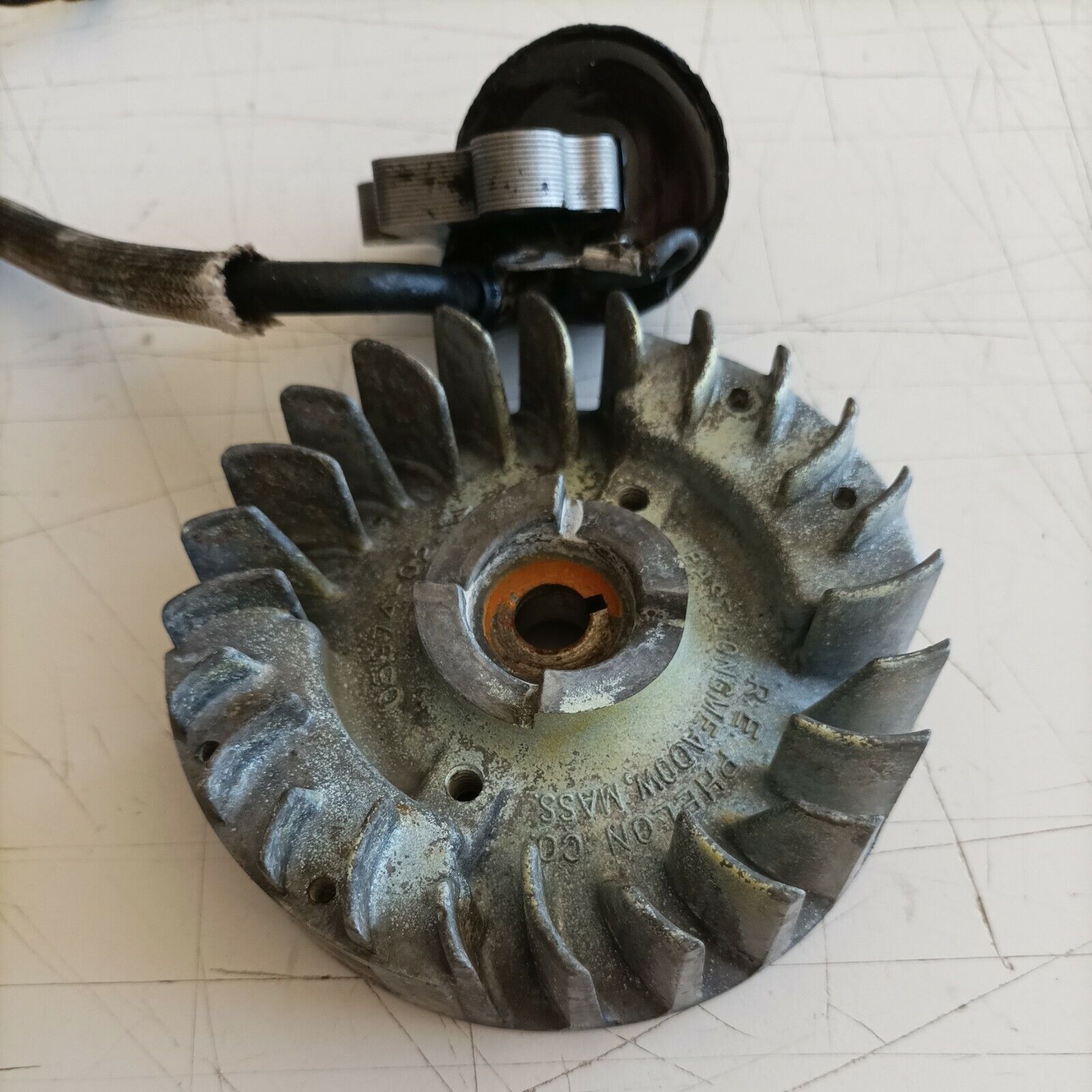 MOTOSEGA PIONEER EASY ARC START P20 bobina e volano AVVIAMENTO STARTER usato