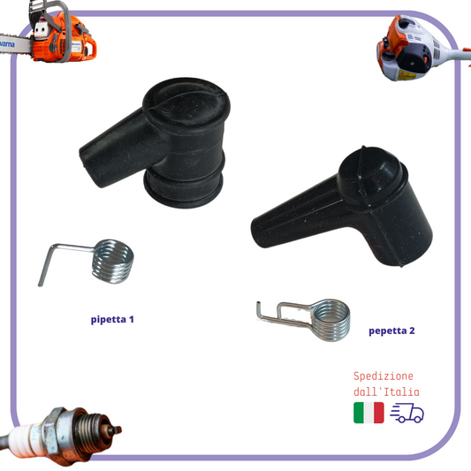 ricambi cappuccio PIPETTA candela accensione per motosega decespugliatore taglia