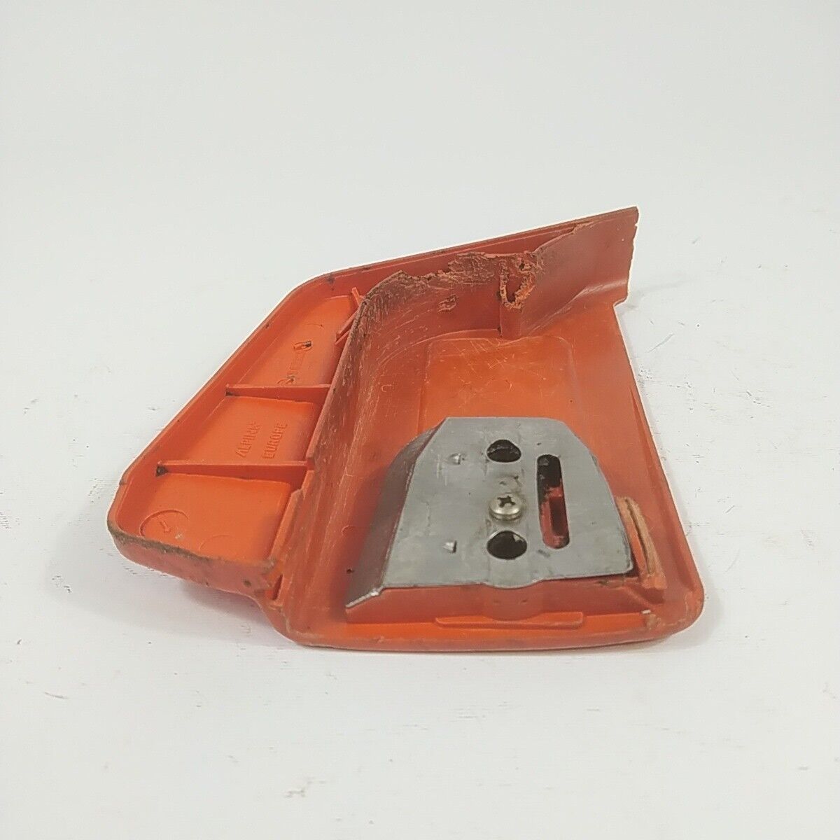 Ricambio per motosega CASTOR ALPINA 450 COPERCHIO copri FRIZIONE catena usato