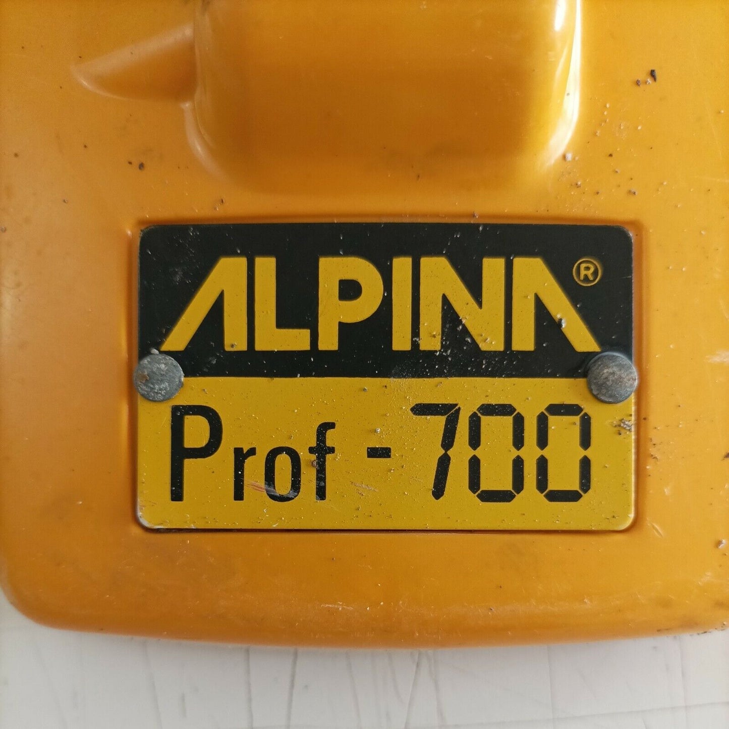 PROTEZIONE BLOCCO CATENA COMPLETO ORIGINALE PER MOTOSEGA ALPINA  PROF 700