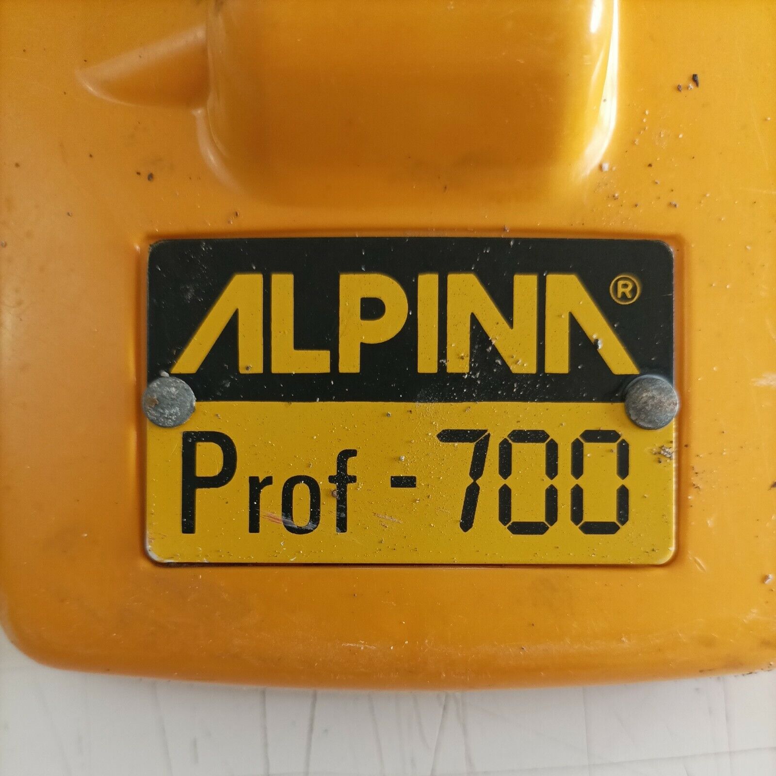 PROTEZIONE BLOCCO CATENA COMPLETO ORIGINALE PER MOTOSEGA ALPINA  PROF 700