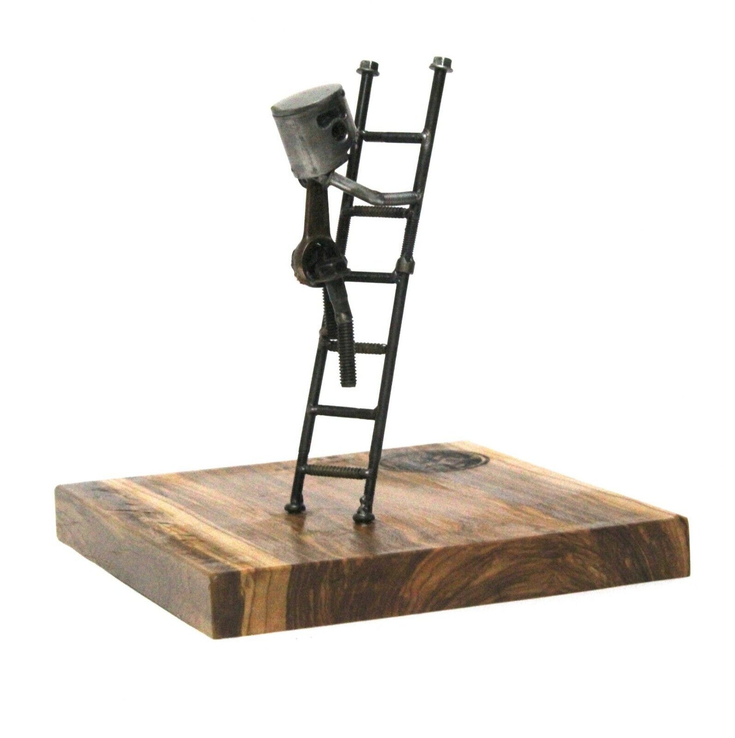 PICCOLA SCULTURA IN METALLO DI LUCIANO RUSCINITO IN ARTE DOTTDEXTER OPERA UNICA