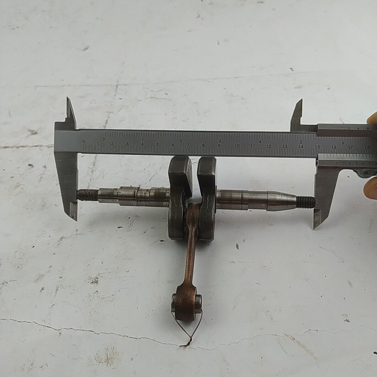 ricambi MOTOSEGA OLEO MAC 240 Blitz 400 40 ALBERO MOTORE originale usati