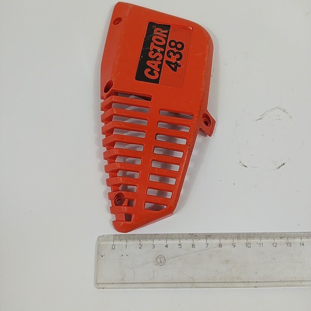 ricambi usati COPERCHIO COPRI FRIZIONE CATENA ORIGINALE PER MOTOSEGA CASTOR 438