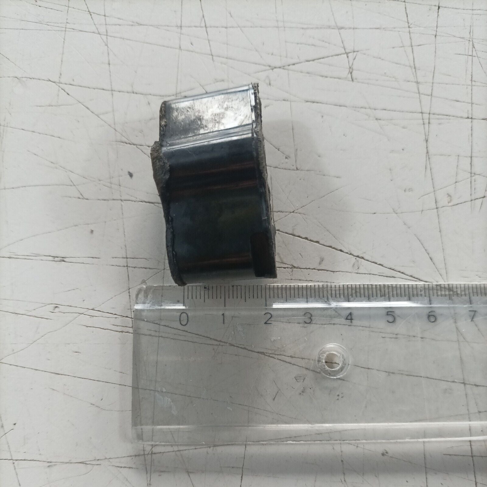 ricambi usati FLANGIA COLLETTORE ASPIRAZIONE sotto PER MOTOSEGA ALPINA PROF 45