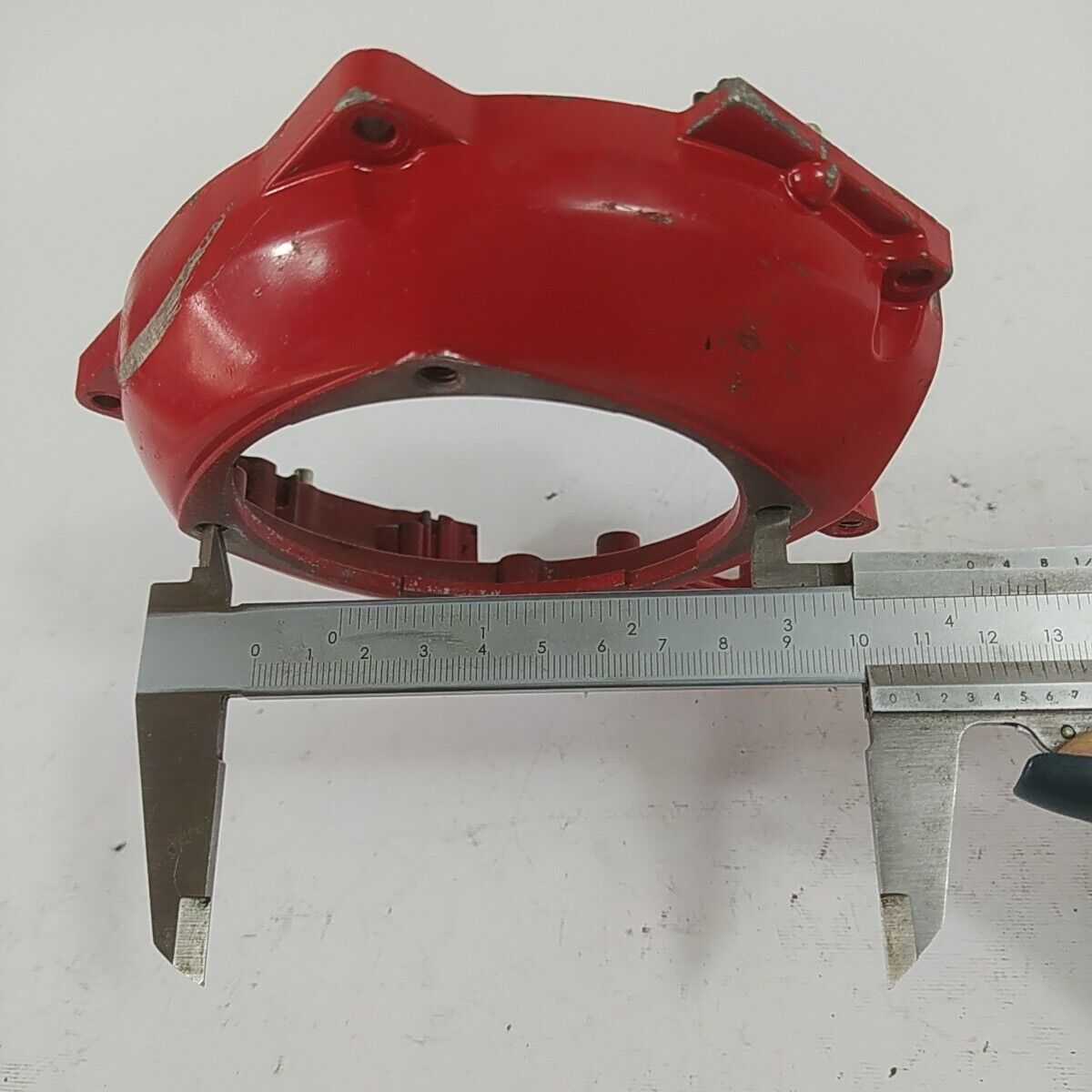 Ricambio CARTER SUPPORTO COPERCHIO CAMPANA usato per decespugliatore ZENOAH G43L