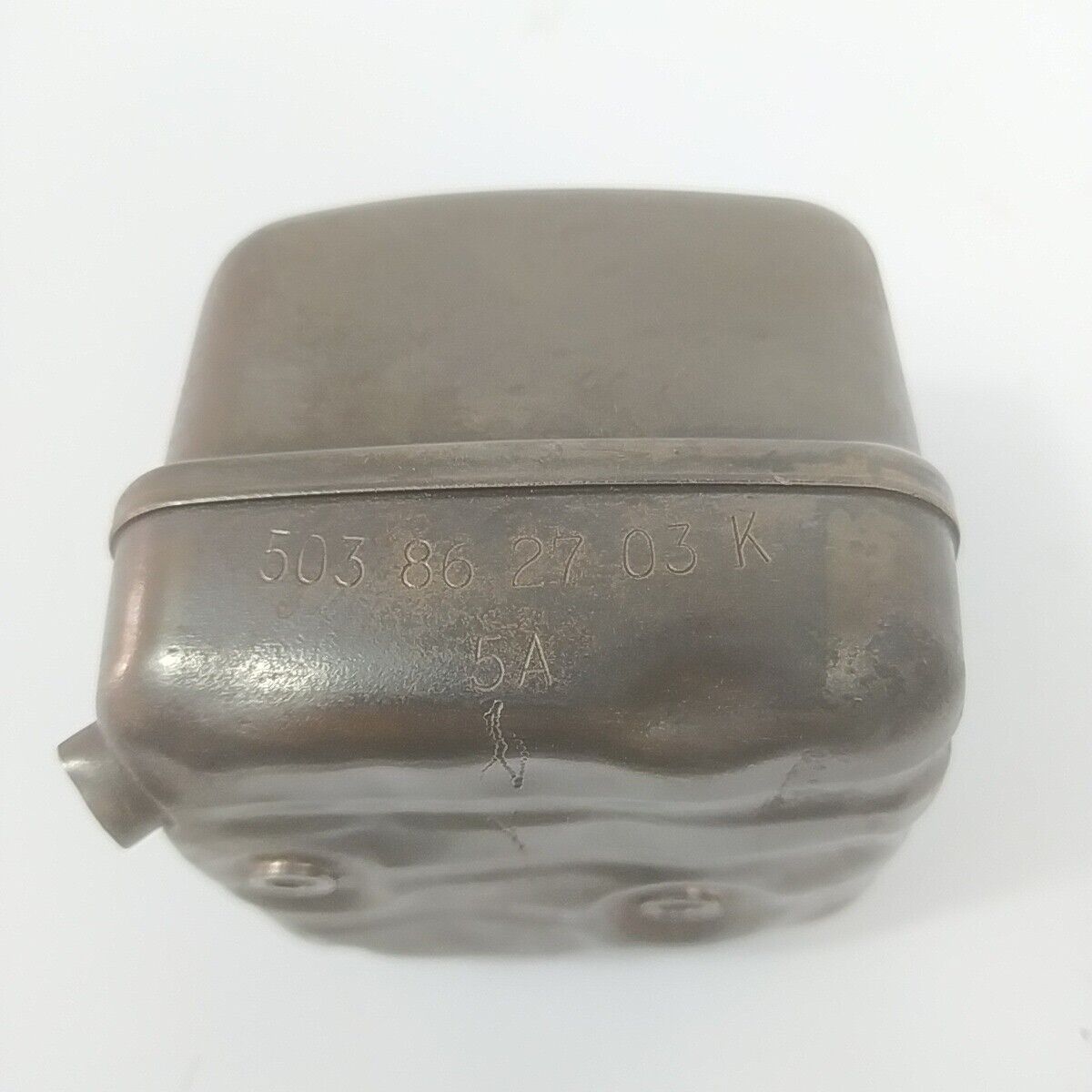 MARMITTA SILENZIATORE TERMINALE SCARICO per motosega HUSQVARNA 51 ricambio usato