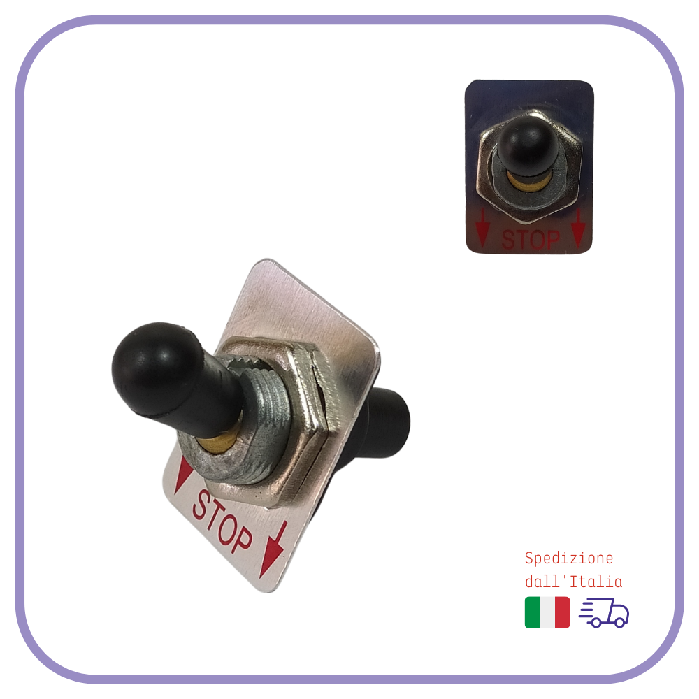 INTERRUTTORE pulsante ON OFF comando START STOP per motosega stihl alpina