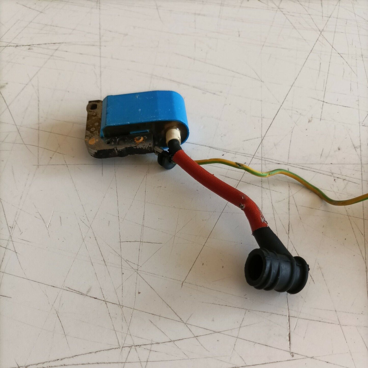 BOBINA E VOLANO MAGNETICO avviamento PER MOTOSEGA PAPILLON RANGER 41 usato