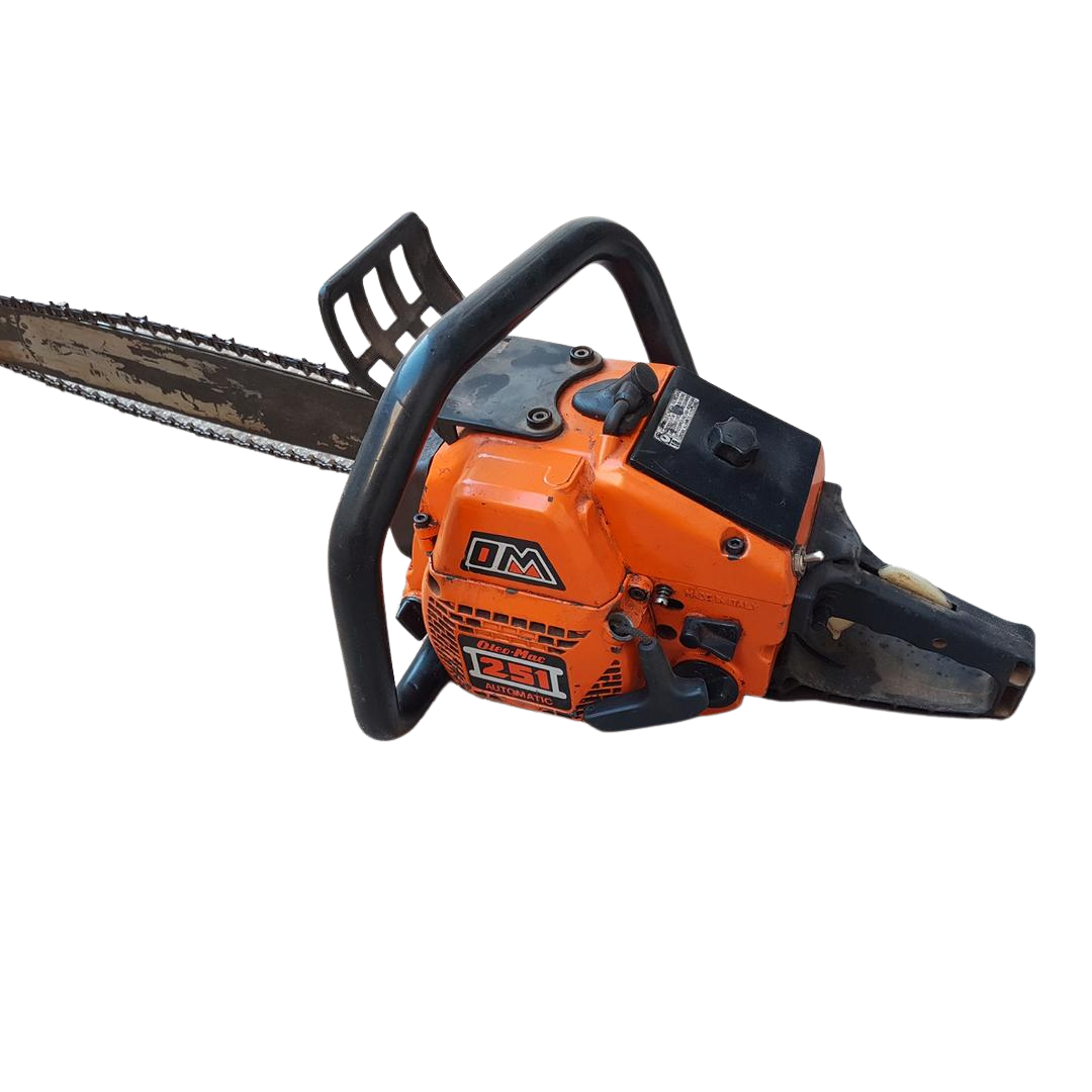 MOTOSEGA OLEOMAC OM 251 ALBERO MOTORE con frizione SENZA FILETTO ricambi usati