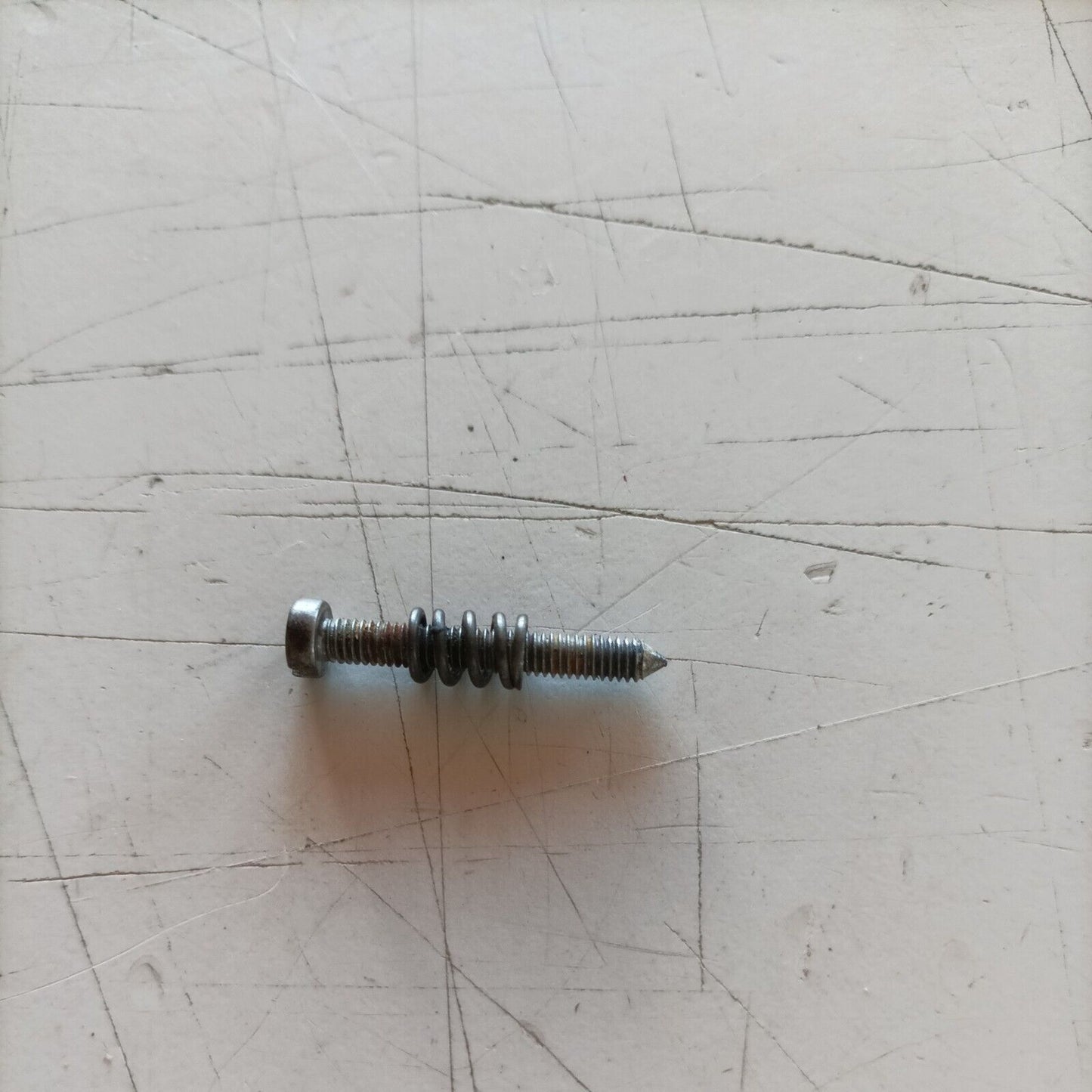 MOTOSEGA OLEO MAC 350 A VITE di regolazione ACCELERATORE GAS CARBURATORE usato