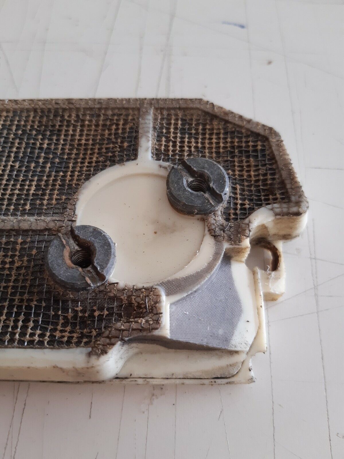 MOTOSEGA PARTNER R421 scatola FILTRO ARIA COMPLETA ricambi usati