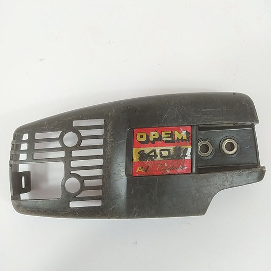 MOTOSEGA OPEM 140 Z AVE ELECTRONIC coperchio FRIZIONE CATENA SILENZIATORE usato