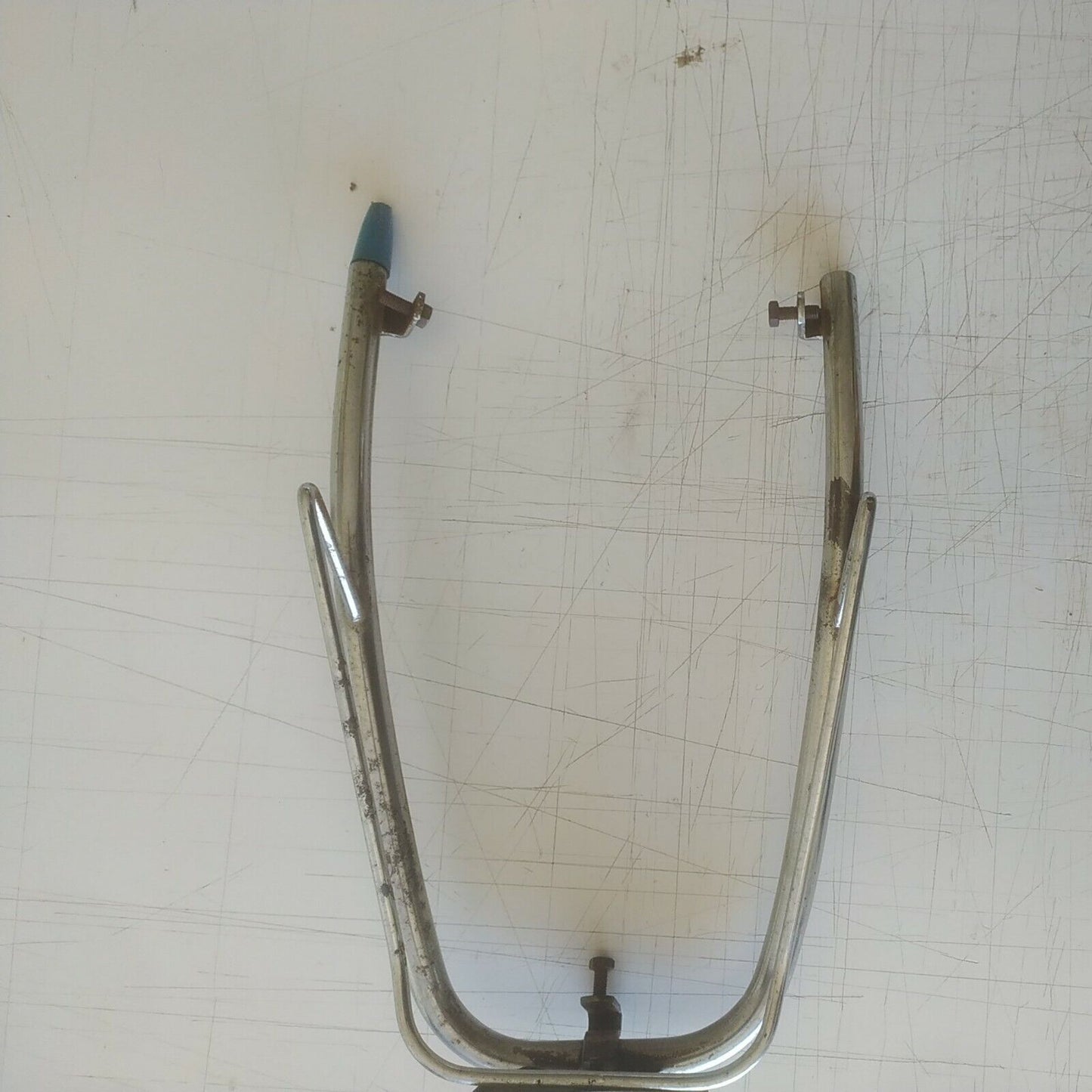 PARAURTI CROMATO PARAFANGO anteriore VESPA 50 90 125 ricambi usati