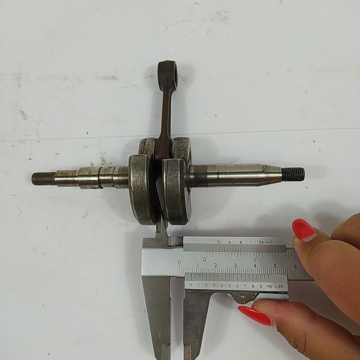 ricambi per MOTOSEGA OLEOMAC 240 ALBERO MOTORE ORIGINALE usati