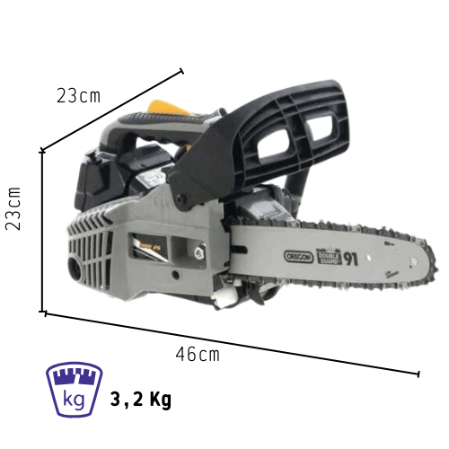 MOTOSEGA ALPINA APR25 DA POTATURA CON CARBURATORE WALBRO BARRA 25cm PESO 3.2 Kg