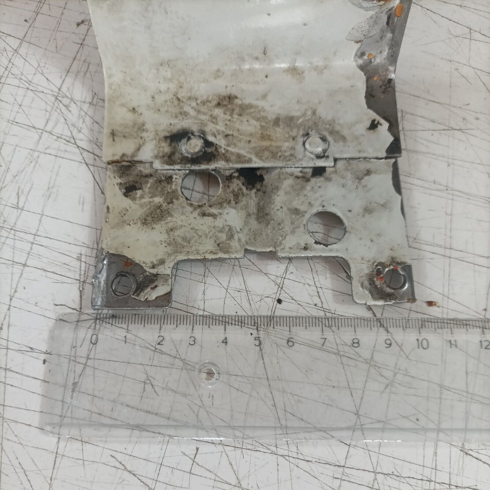 MOTOSEGA CASTOR C70 ALPINA A70 TELAIETTO COPERTURA CILINDRO SUPPORTO MANIGLIA