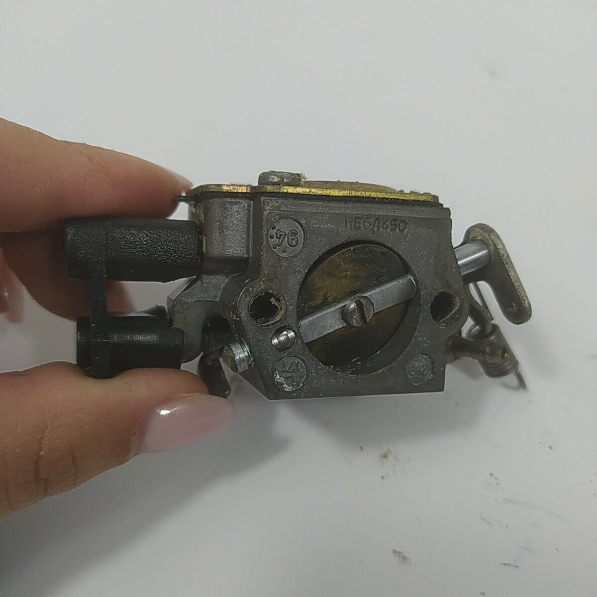 Parti di ricambio CARBURATORE HE6A450 per motosega ALPINA CASTOR CP 700 usato