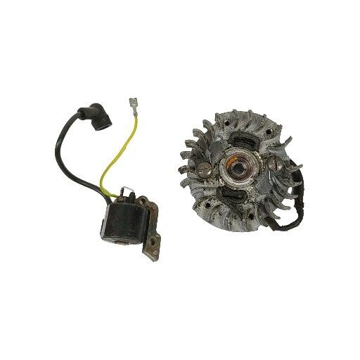MOTOSEGA CASTOR cp 55 ALPINA PRO 55 VOLANO E BOBINA ACCENSIONE CON PUNTINE