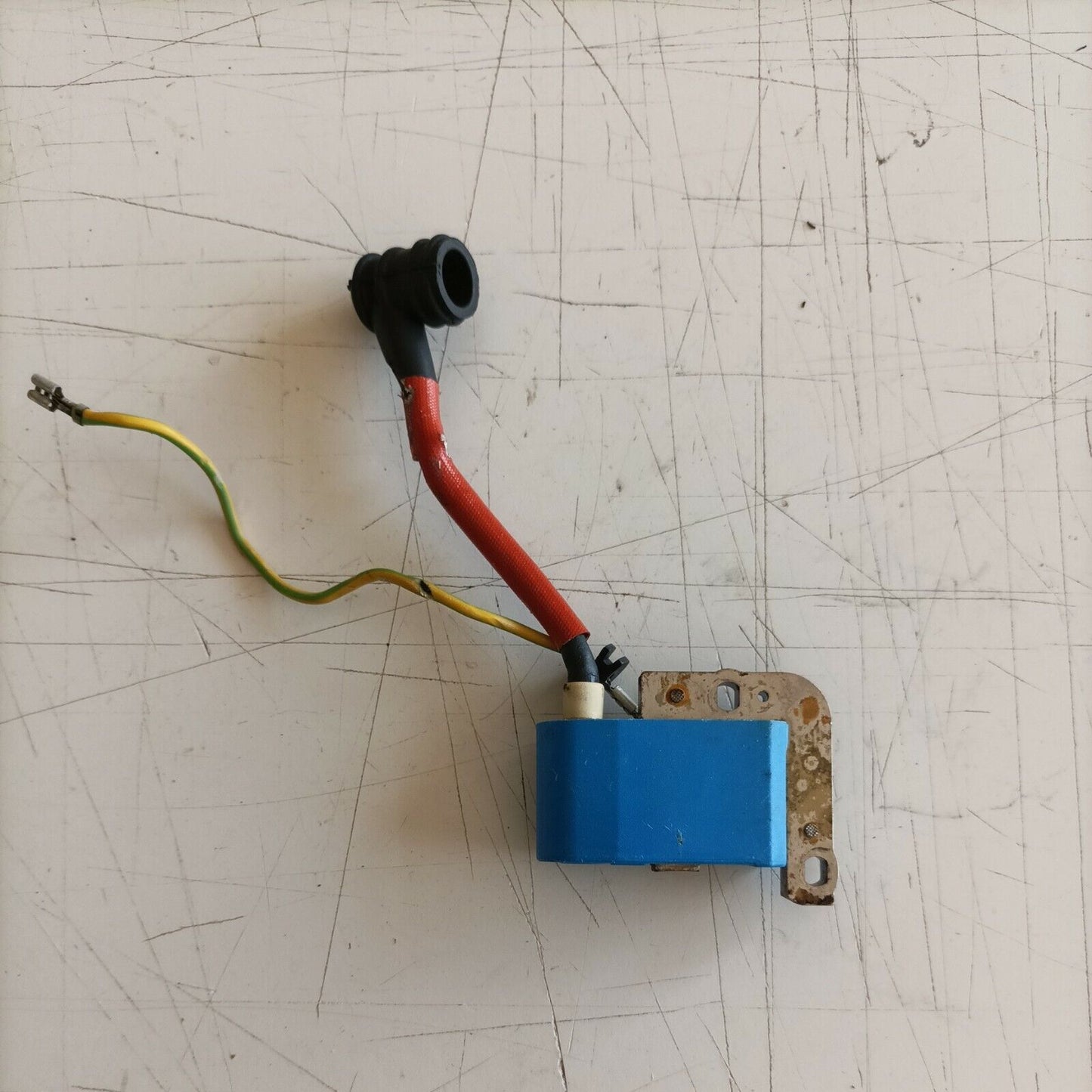 BOBINA E VOLANO MAGNETICO avviamento PER MOTOSEGA PAPILLON RANGER 41 usato