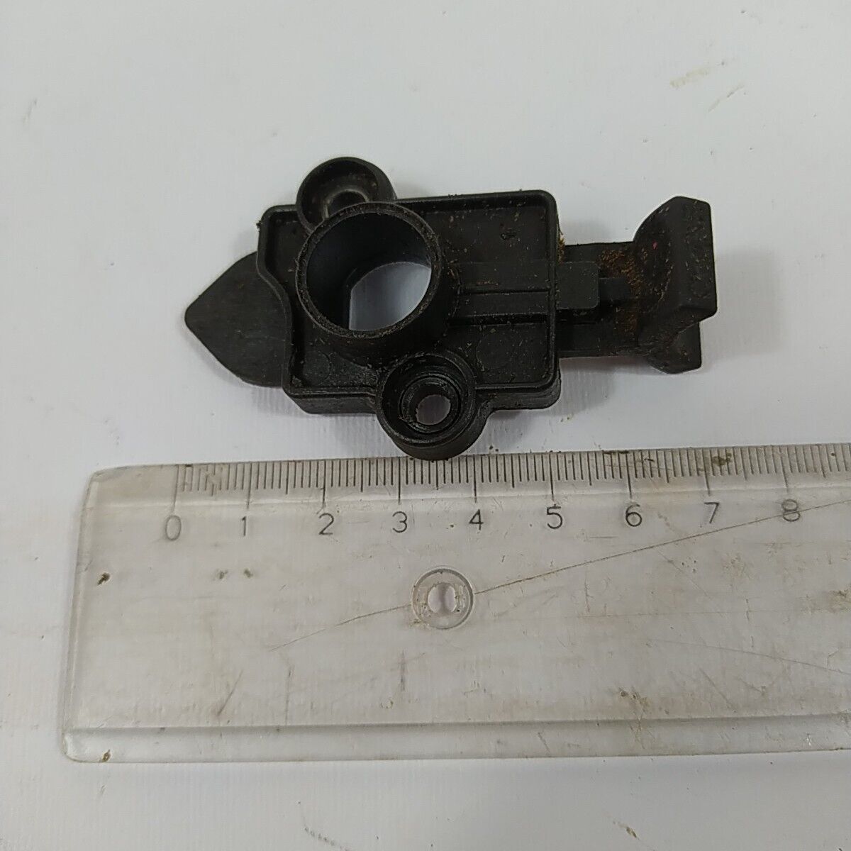 LEVA dell' ARIA CARBURATORE originale per MOTOSEGA OLEOMAC 240 ricambi usati