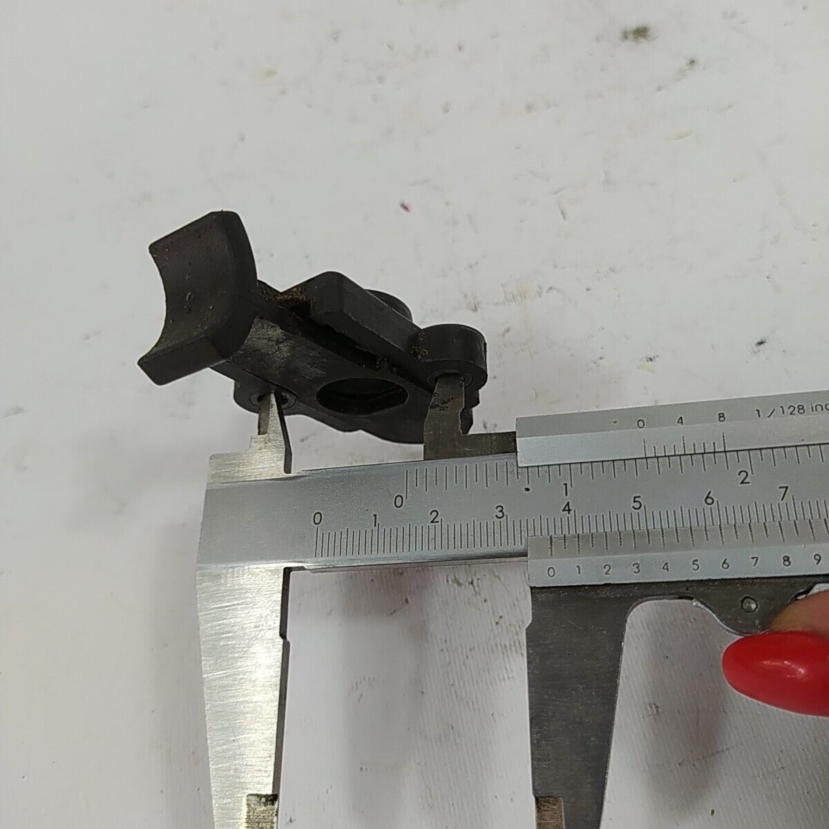 LEVA dell' ARIA CARBURATORE originale per MOTOSEGA OLEOMAC 240 ricambi usati