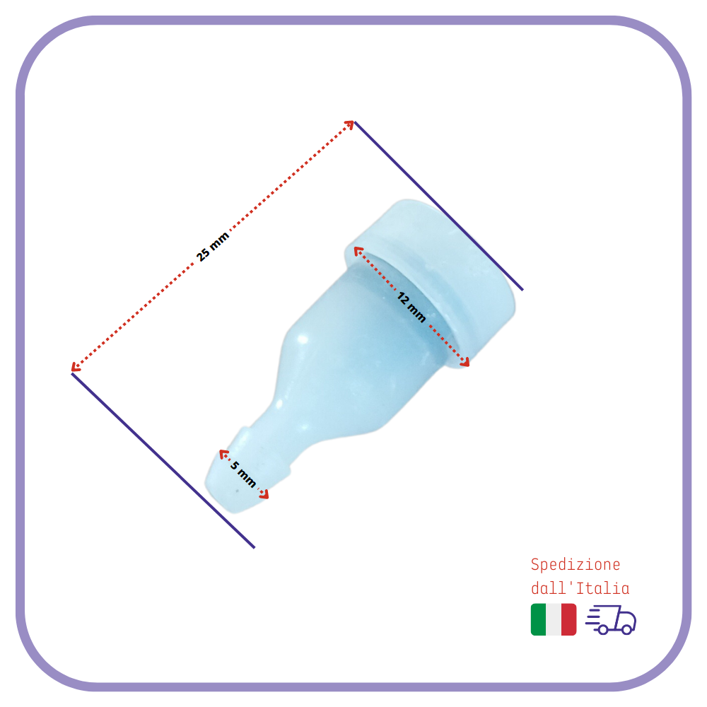 VALVOLA DI SFIATO aria tubo carburatore SERBATOIO per motosega e decespugliatore