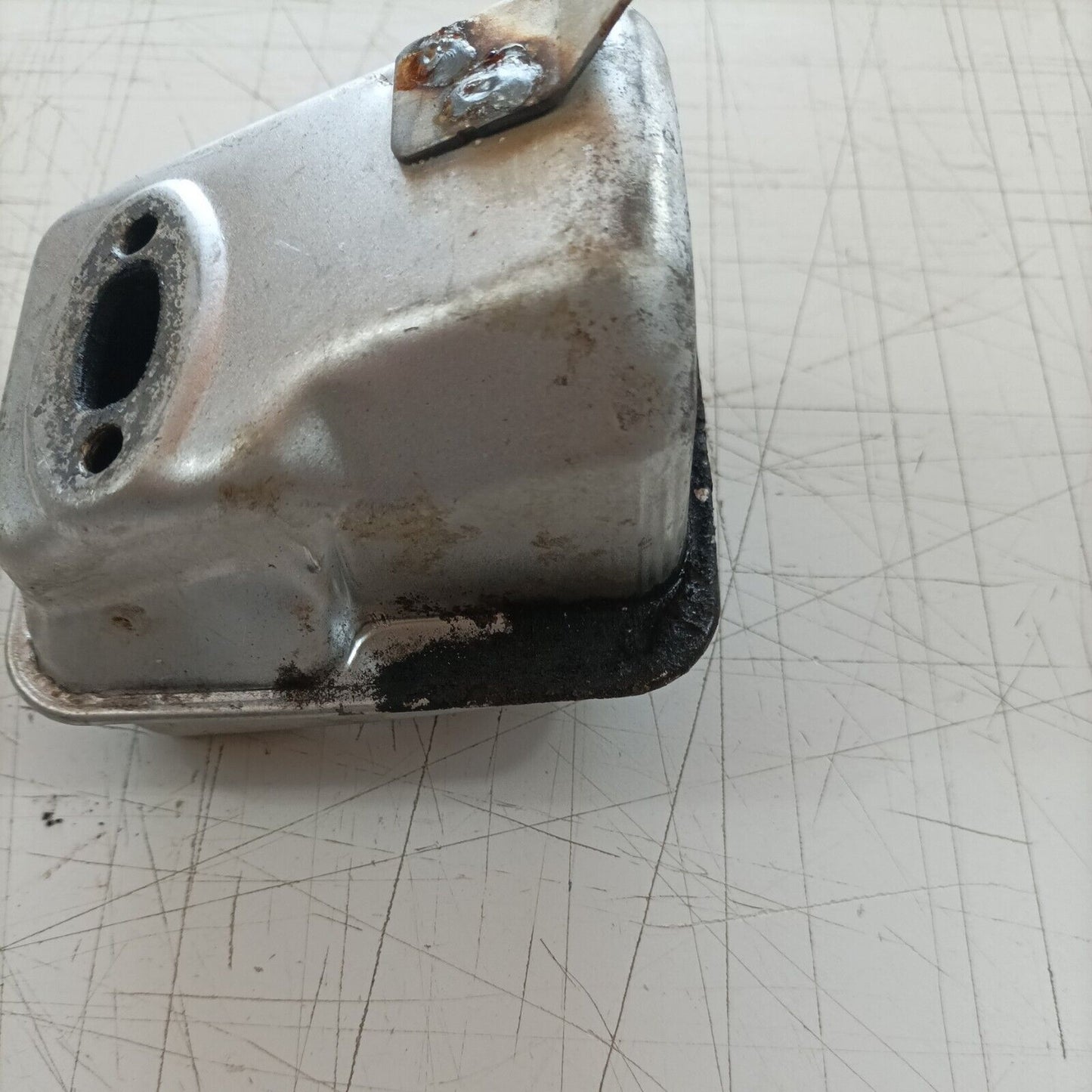 DECESPUGLIATORE ALPINA BC 35 S MARMITTA SILENZIATORE TERMINALE ricambi usato
