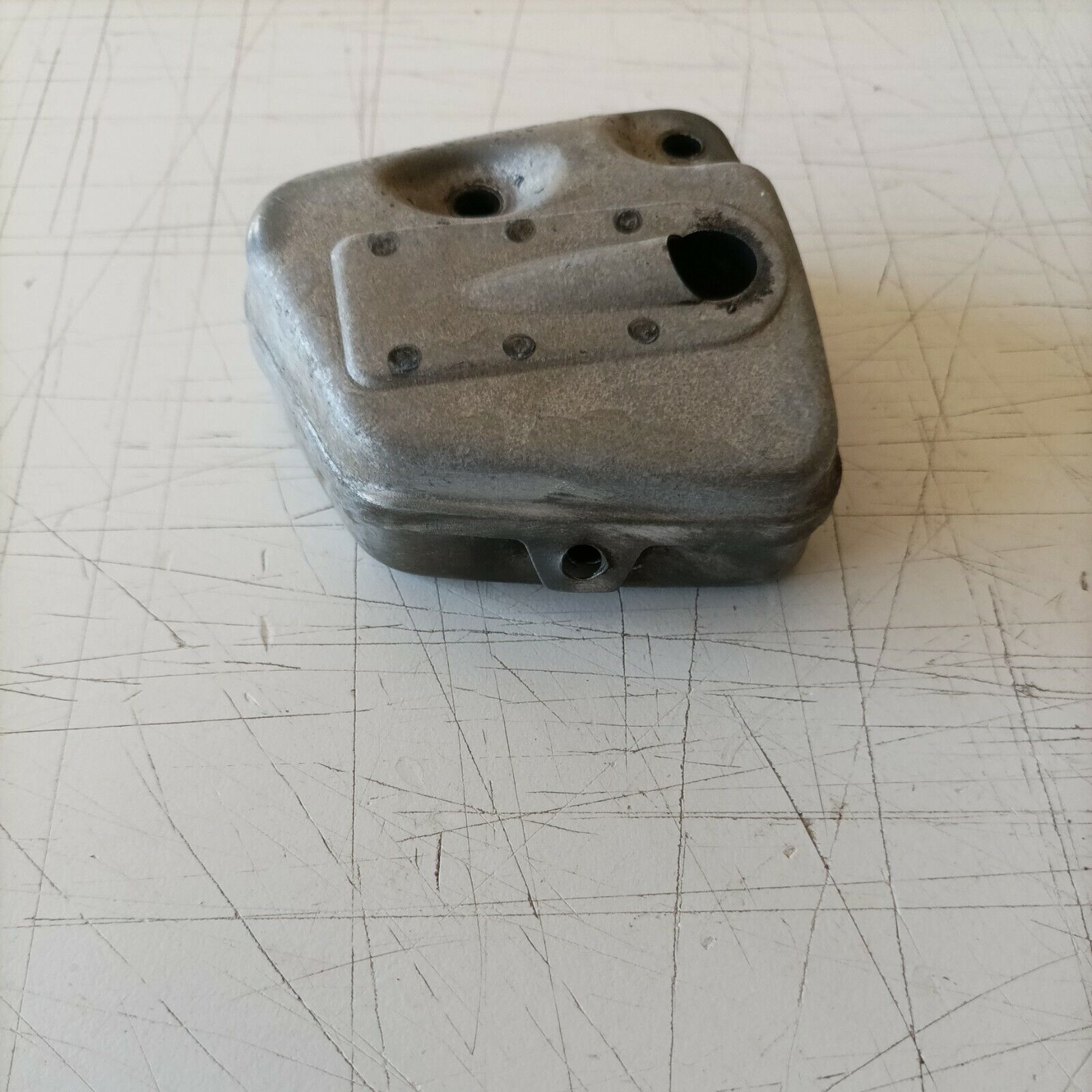 marmitta TERMINALE ORIGINALE PER MOTOSEGA SANDRIGARDEN MTD CS 36 ricambi usati