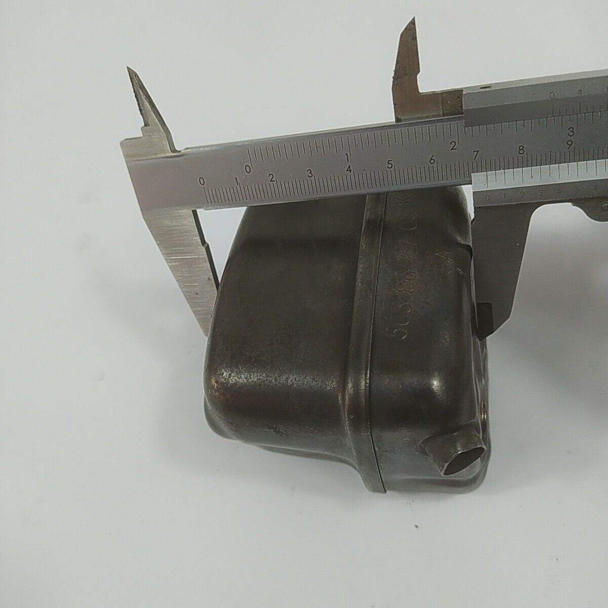 MARMITTA SILENZIATORE TERMINALE SCARICO per motosega HUSQVARNA 51 ricambio usato