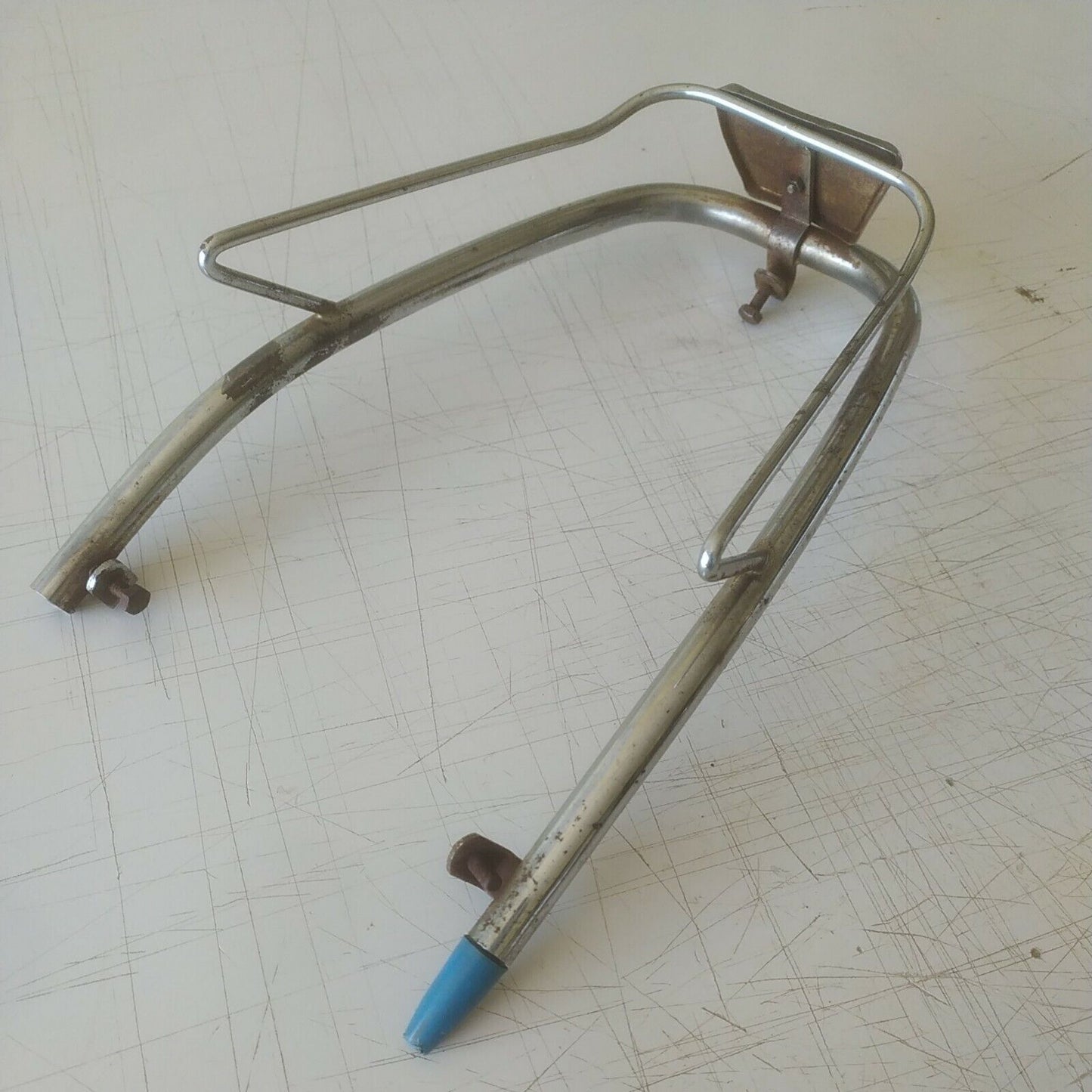 PARAURTI CROMATO PARAFANGO anteriore VESPA 50 90 125 ricambi usati