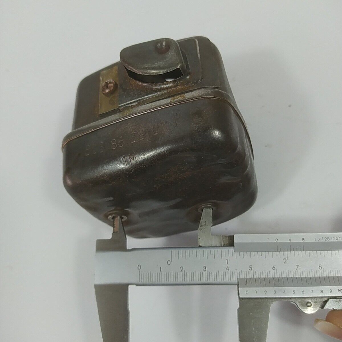 MARMITTA SILENZIATORE TERMINALE SCARICO per motosega HUSQVARNA 51 ricambio usato