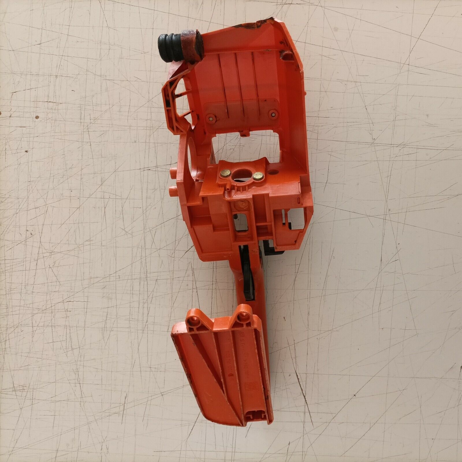 MANICO COMANDO ACCELERATORE copri MOTORE PER MOTOSEGA STIHL 023 ricambi usati