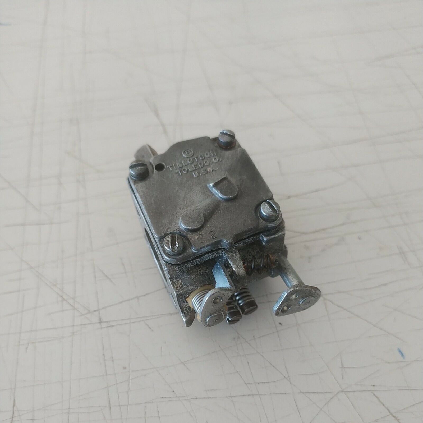 MOTOSEGA PARTNER R420 carburatore ORIGINALE COMPLETO ricambi usati